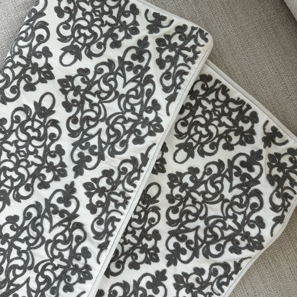 Set of 2 Pillow Covers for 20x20 pillow